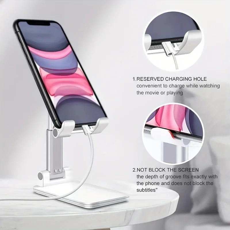 Support Téléphone & Tablette Réglable – Bureau & Salon